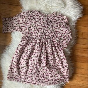 Pink Floral Cotton Sundress